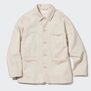 Uniqlo Mens Utility Chore Casual Denim Jacket